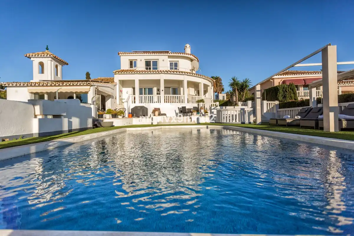 Jardín de Casa o chalet en venta en Mijas con Aire acondicionado, Calefacción y Jardín privado