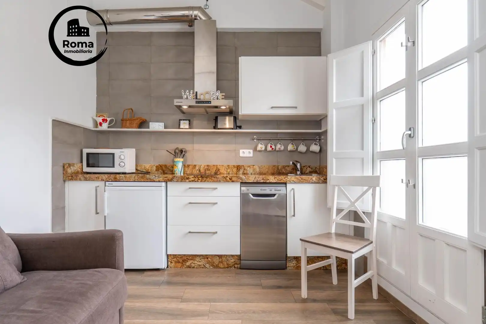 Kitchen of Houses for sale in Granada  with Air Conditioner, Heating and Furnished
