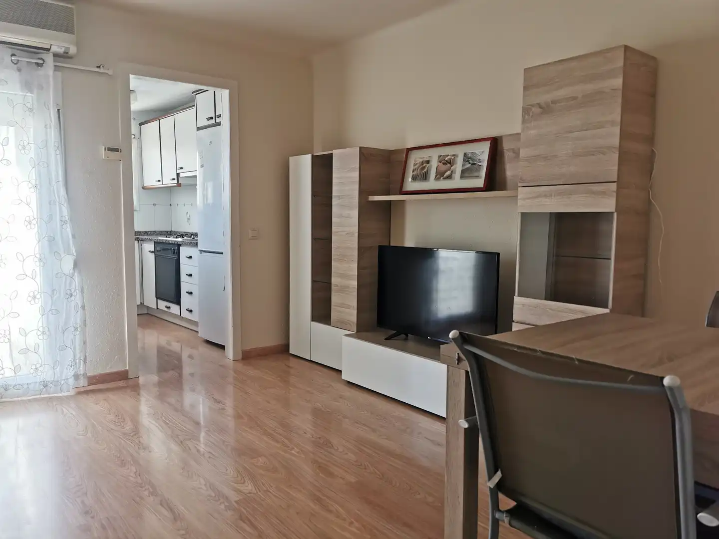 Sala de estar de Piso en venta en Manresa con Aire acondicionado, Calefacción y Parquet