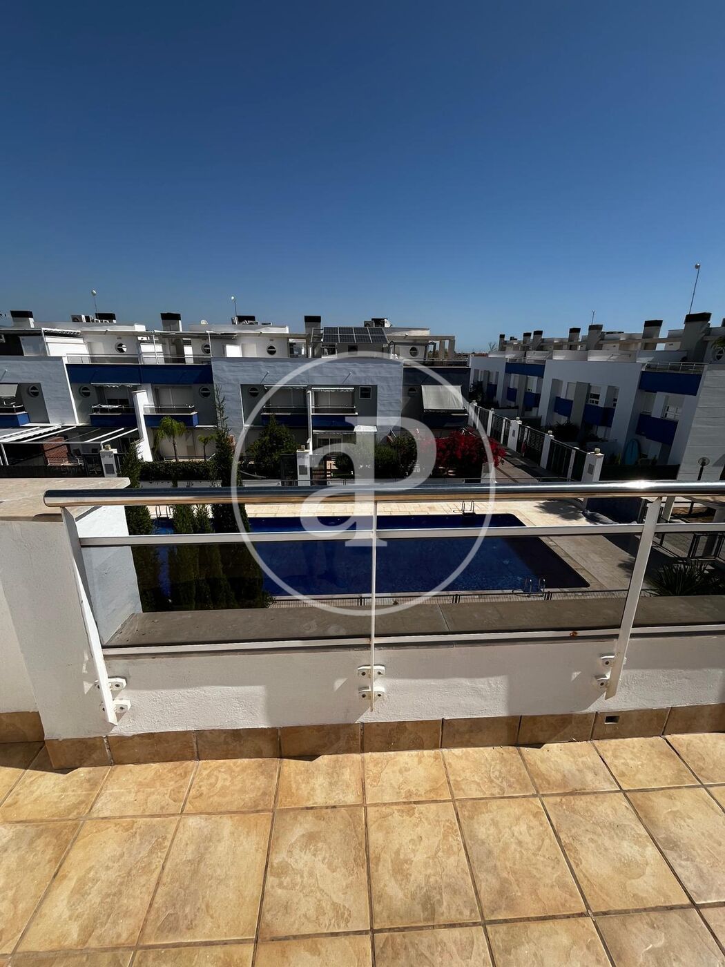 Vista exterior de Àtic de lloguer en Almenara amb Aire condicionat, Calefacció i Jardí privat