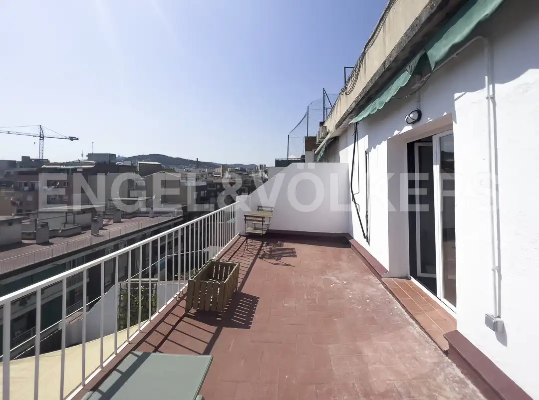 Terrassa de Pis de lloguer en Barcelona amb Aire condicionat, Calefacció i Parquet