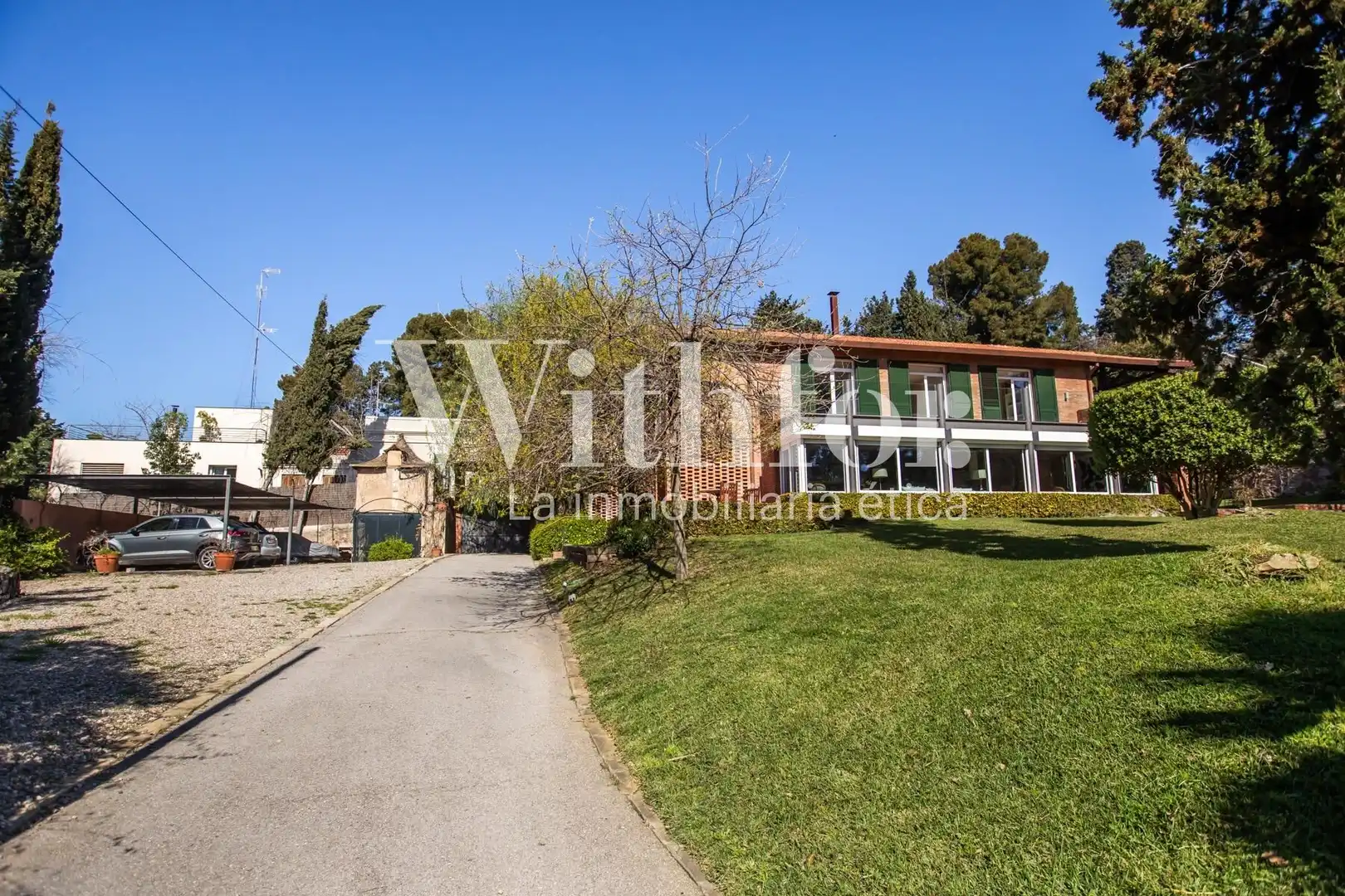 Garden of Houses for rent in Esplugues de Llobregat  with Air Conditioner, Heating and Private garden