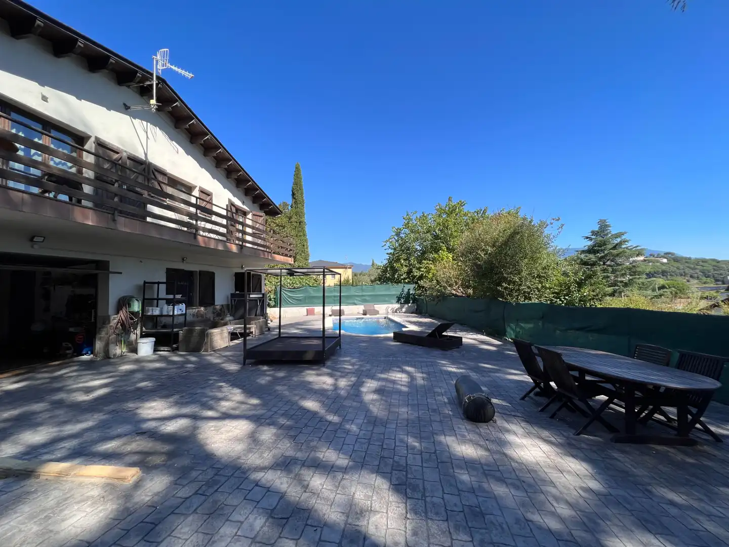 Terraza de Casa o chalet en venta en Vallgorguina con Aire acondicionado, Calefacción y Jardín privado