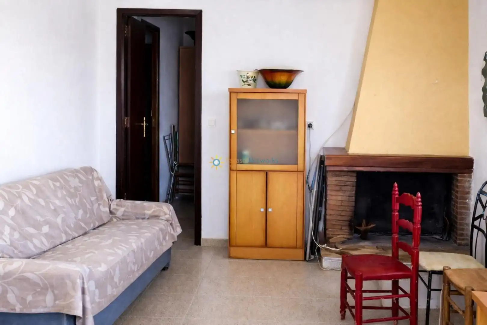 Living room of Country homes for sale in Albaida  with Private garden, Terrace and Storage room