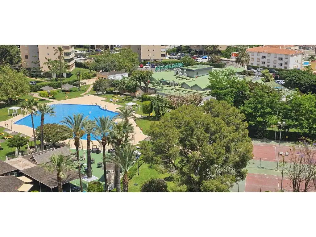 Exterior view of Flat for sale in Torremolinos  with Air Conditioner, Private garden and Terrace