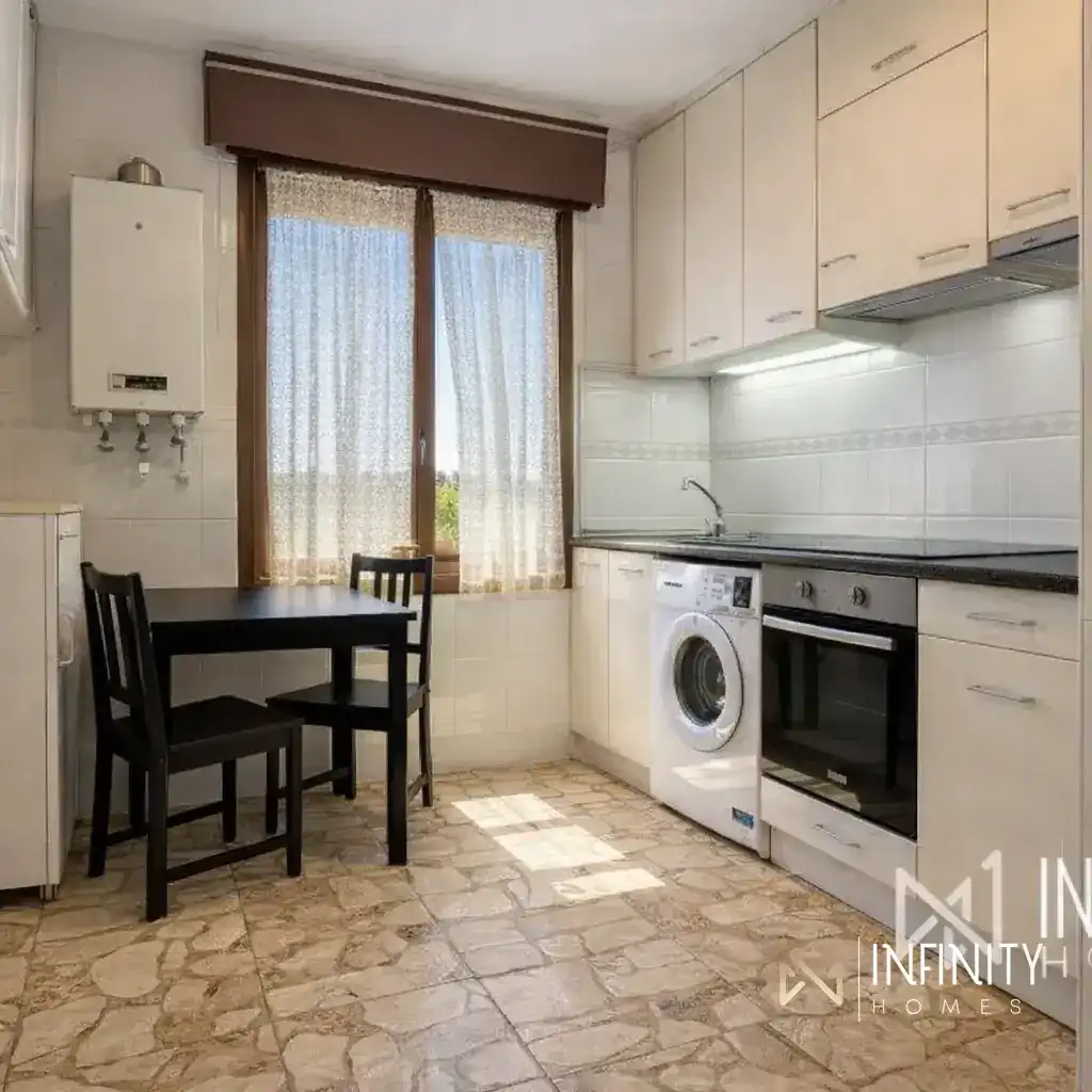 Kitchen of Flat for rent in Galdakao  with Heating, Terrace and Furnished
