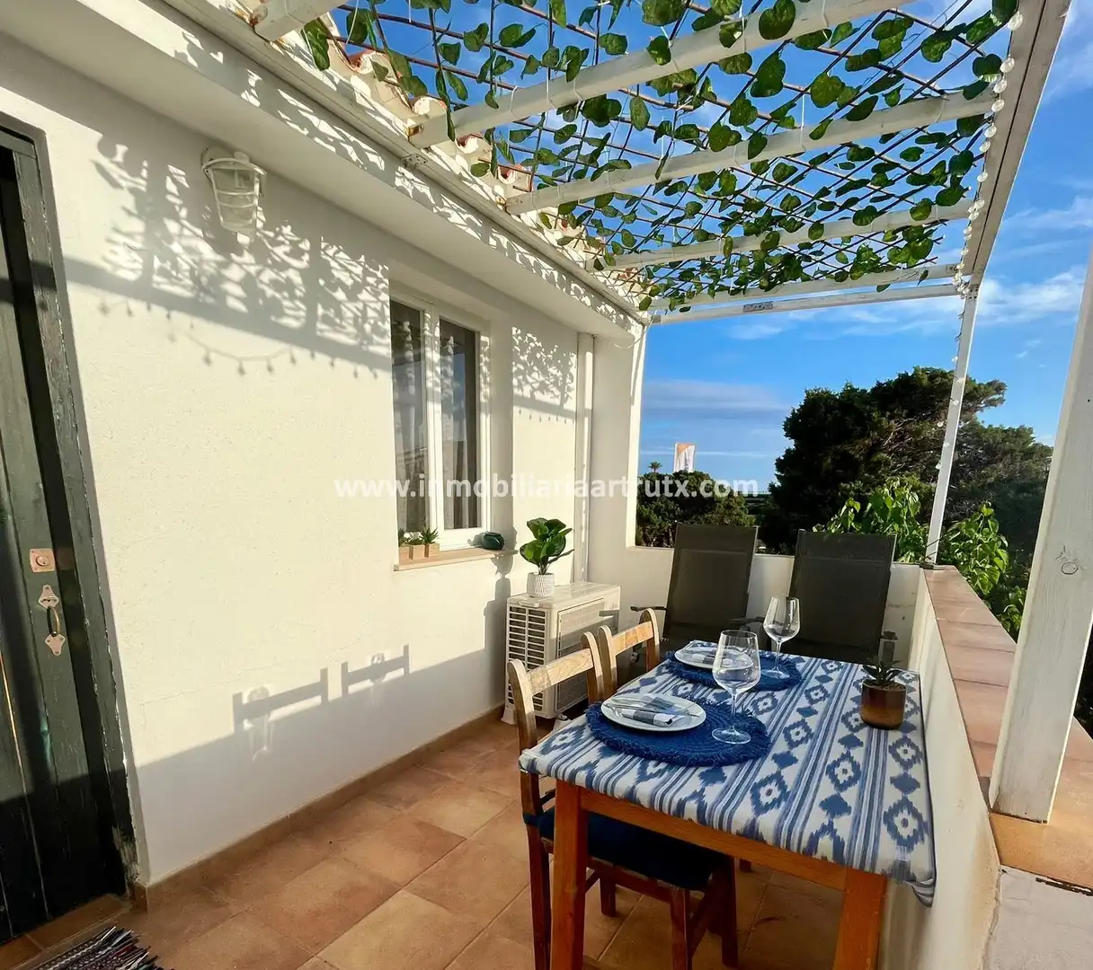 Terrassa de Apartament en venda en Ciutadella de Menorca amb Aire condicionat, Terrassa i Moblat
