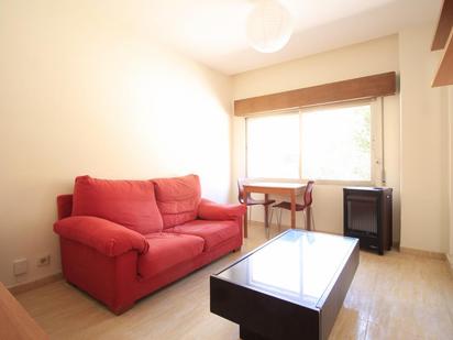 Sala d'estar de Apartament de lloguer en  Madrid Capital amb Aire condicionat