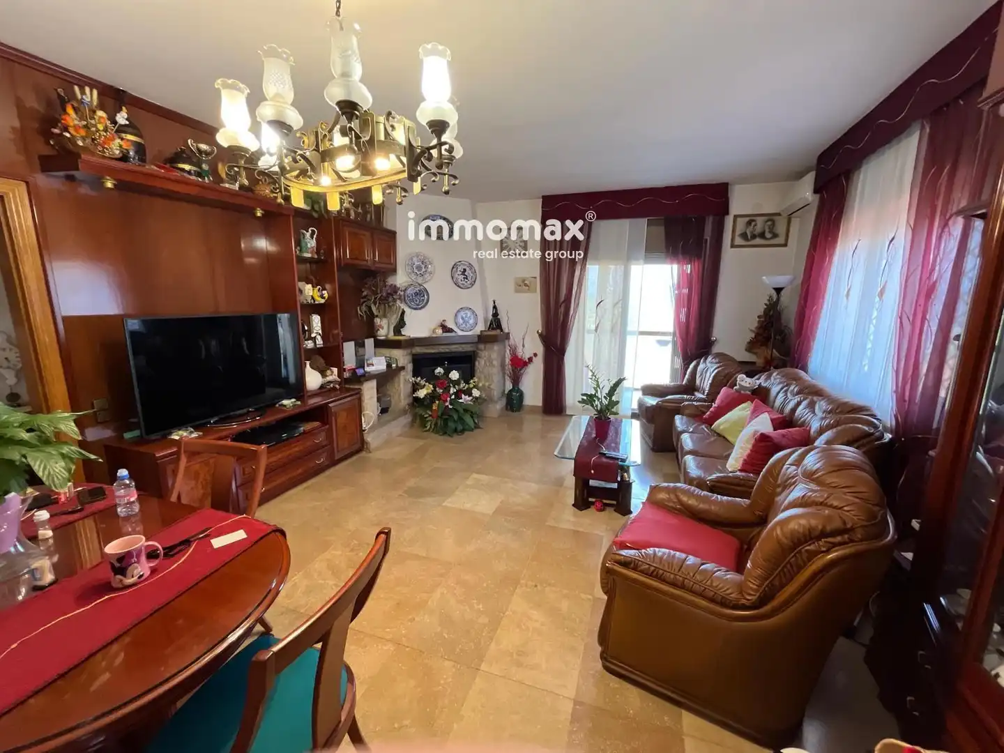 Living room of Houses for sale in Santa Coloma de Cervelló  with Heating, Terrace and Storage room