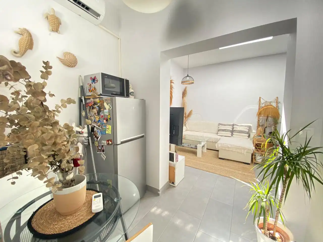 Sala d'estar de Apartament en venda en Sanlúcar de Barrameda amb Aire condicionat i Terrassa