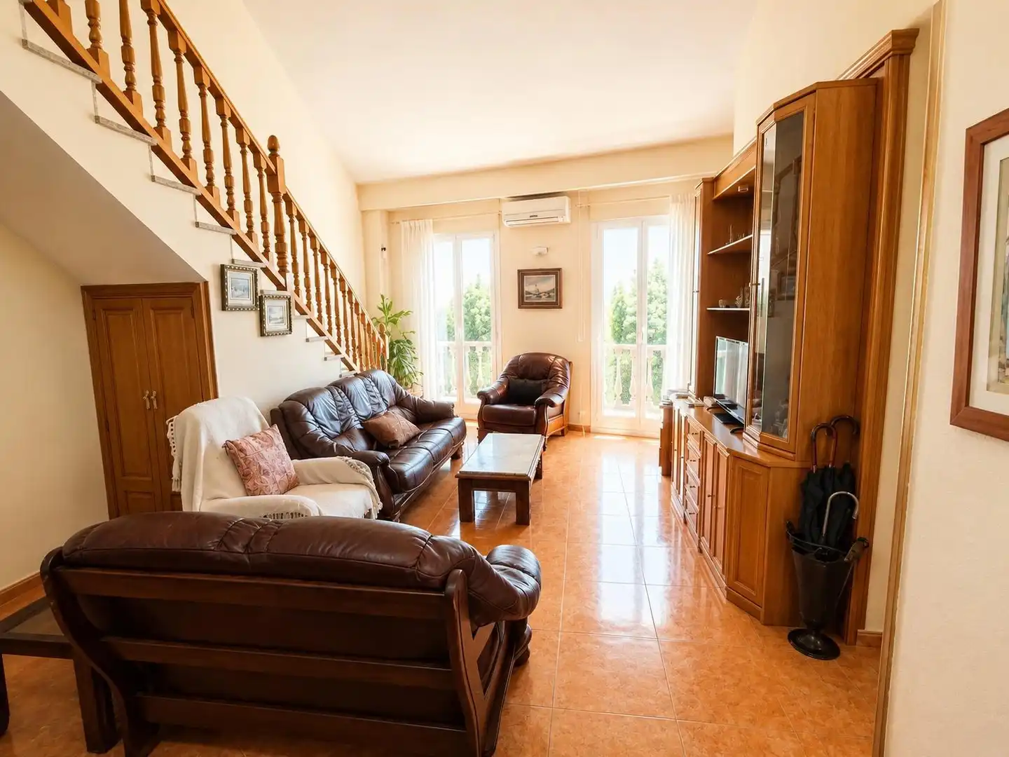 Living room of Duplexes for sale in Arganda del Rey  with Air Conditioner, Terrace and Storage room