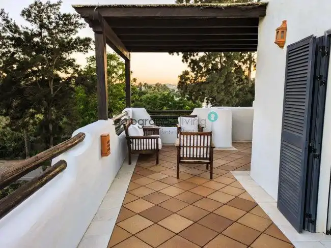 Terrace of Apartments for rent in Sotogrande  with Air Conditioner, Heating and Terrace