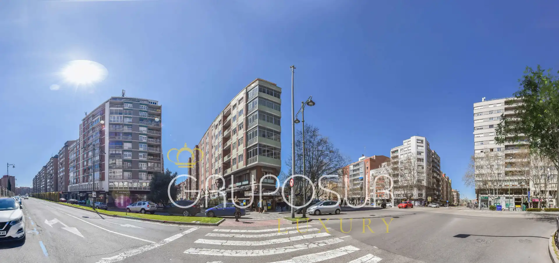 Vista exterior de Pis en venda en Valladolid Capital amb Calefacció, Parquet i Terrassa