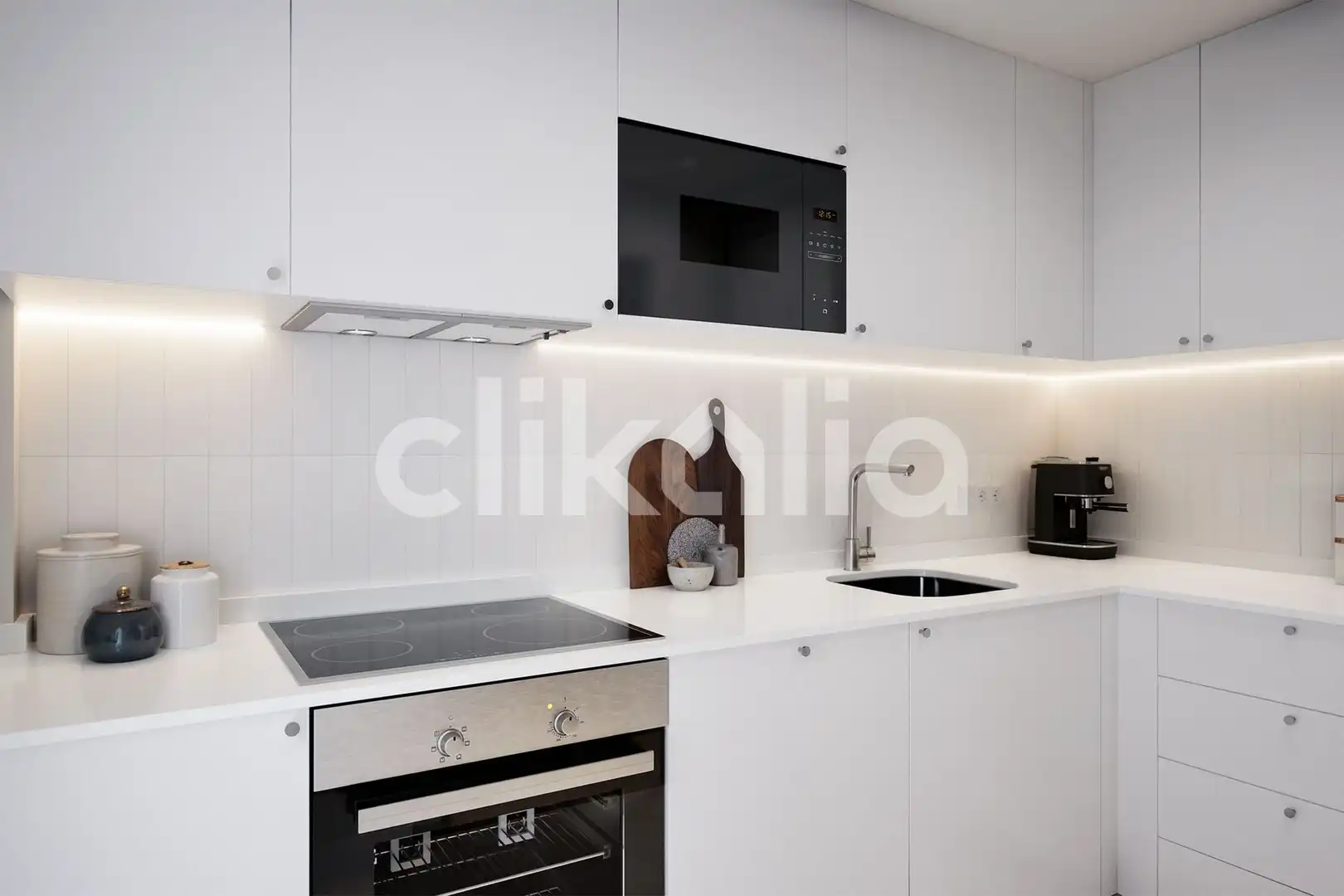 Kitchen of Flat for sale in Madrid  with Air Conditioner and Heating