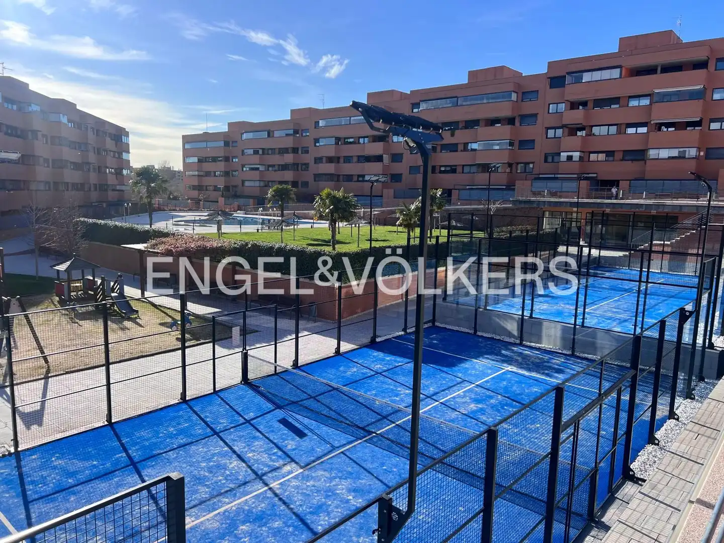 Terraza de Apartamento de alquiler en San Sebastián de los Reyes con Aire acondicionado, Calefacción y Jardín privado
