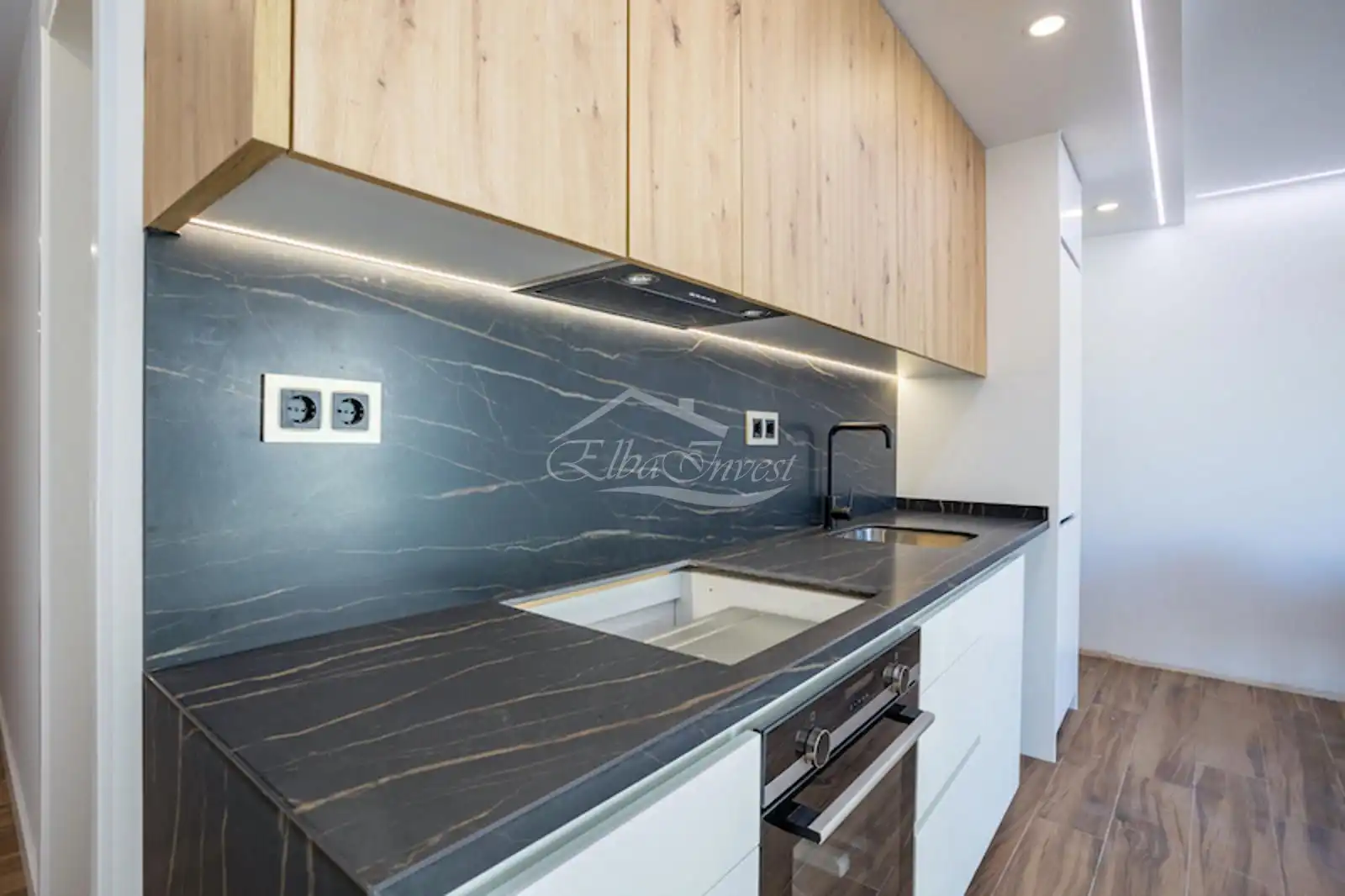 Cuina de Dúplex en venda en Santiago del Teide amb Aire condicionat, Parquet i Terrassa