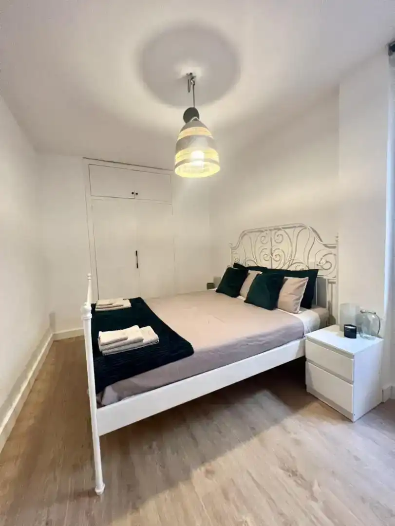Schlafzimmer von Wohnung zur Miete in Altea mit Klimaanlage, Parkett und Möbliert