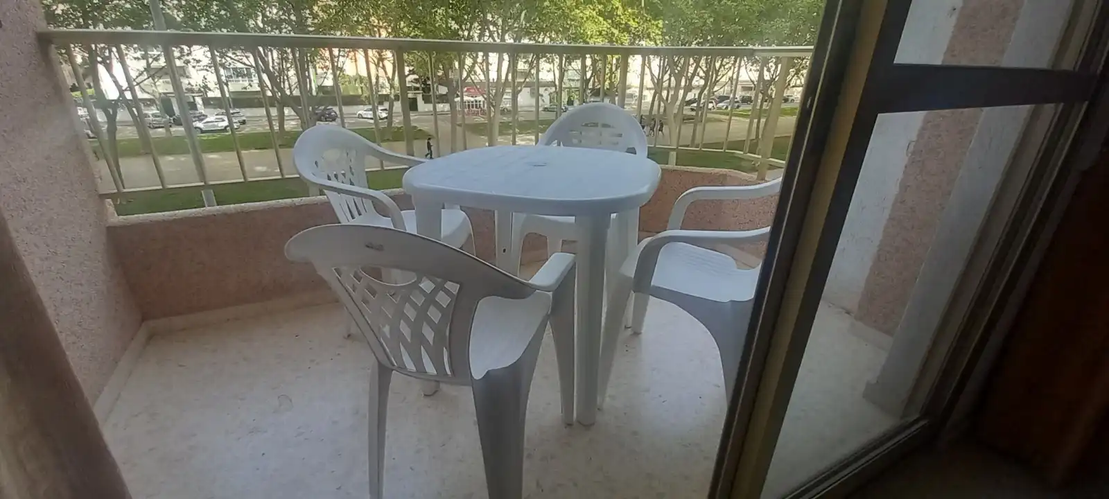 Terraza de Apartamento de alquiler en Gandia con Aire acondicionado, Calefacción y Amueblado