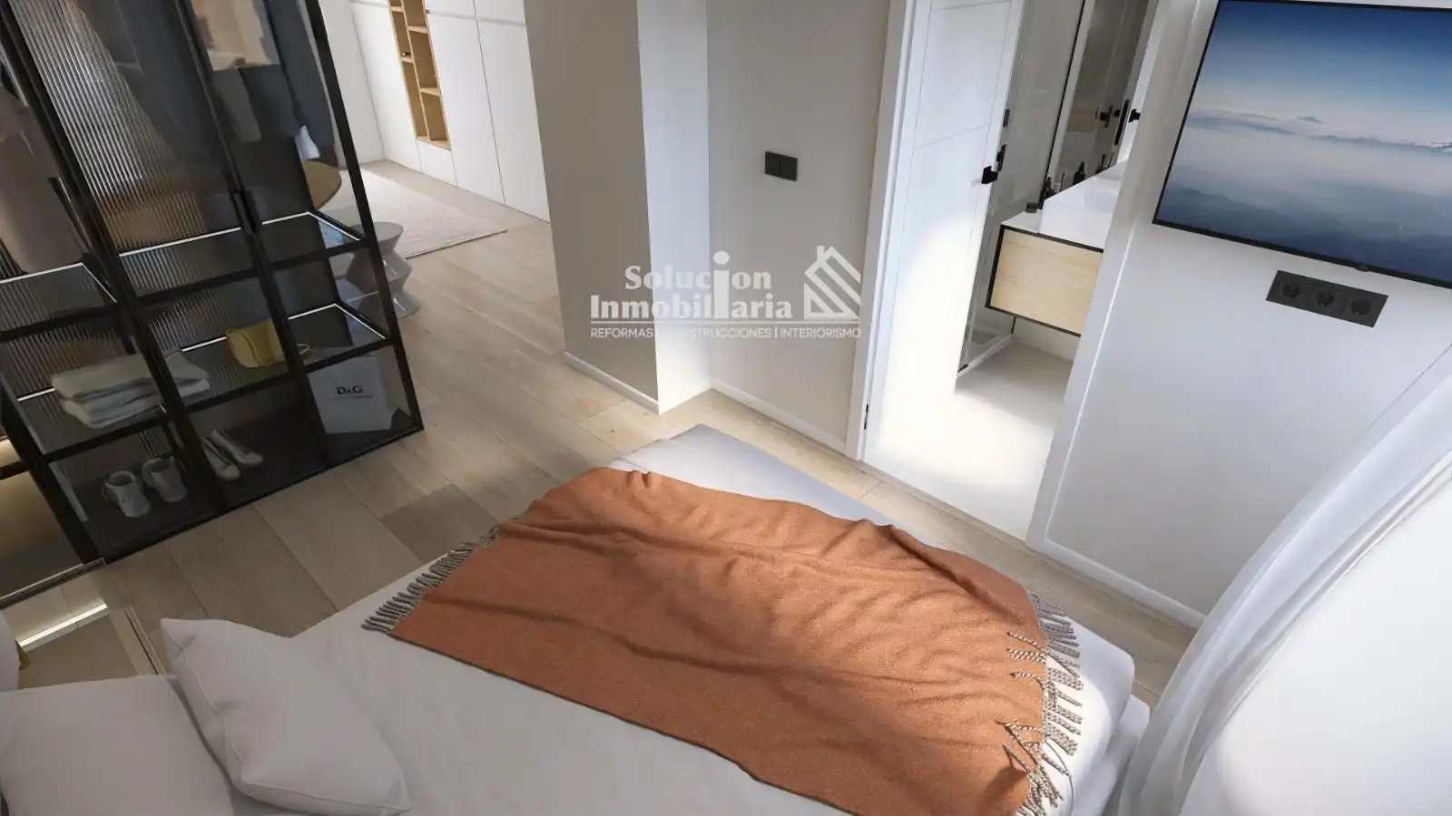 Habitación de Apartamento en venta en Salamanca con Aire acondicionado, Calefacción y Amueblado