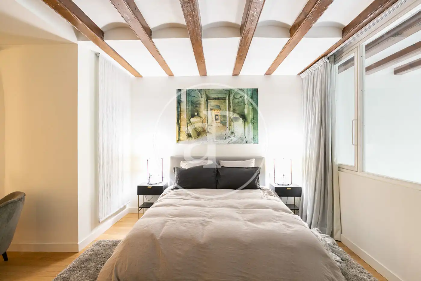Dormitori de Dúplex en venda en Barcelona amb Aire condicionat, Calefacció i Jardí privat