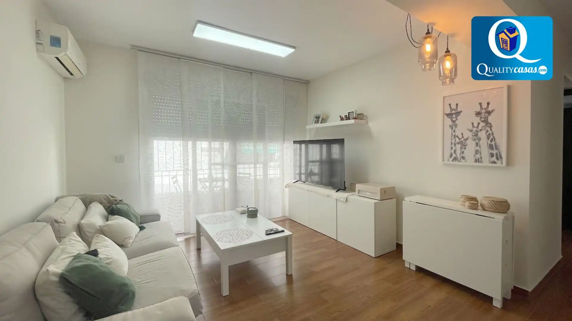 Sala de estar de Piso en venta en Alicante / Alacant con Aire acondicionado y Terraza