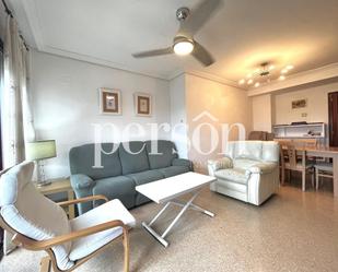 Living room of Flat to rent in  Valencia Capital  with Air Conditioner and Balcony