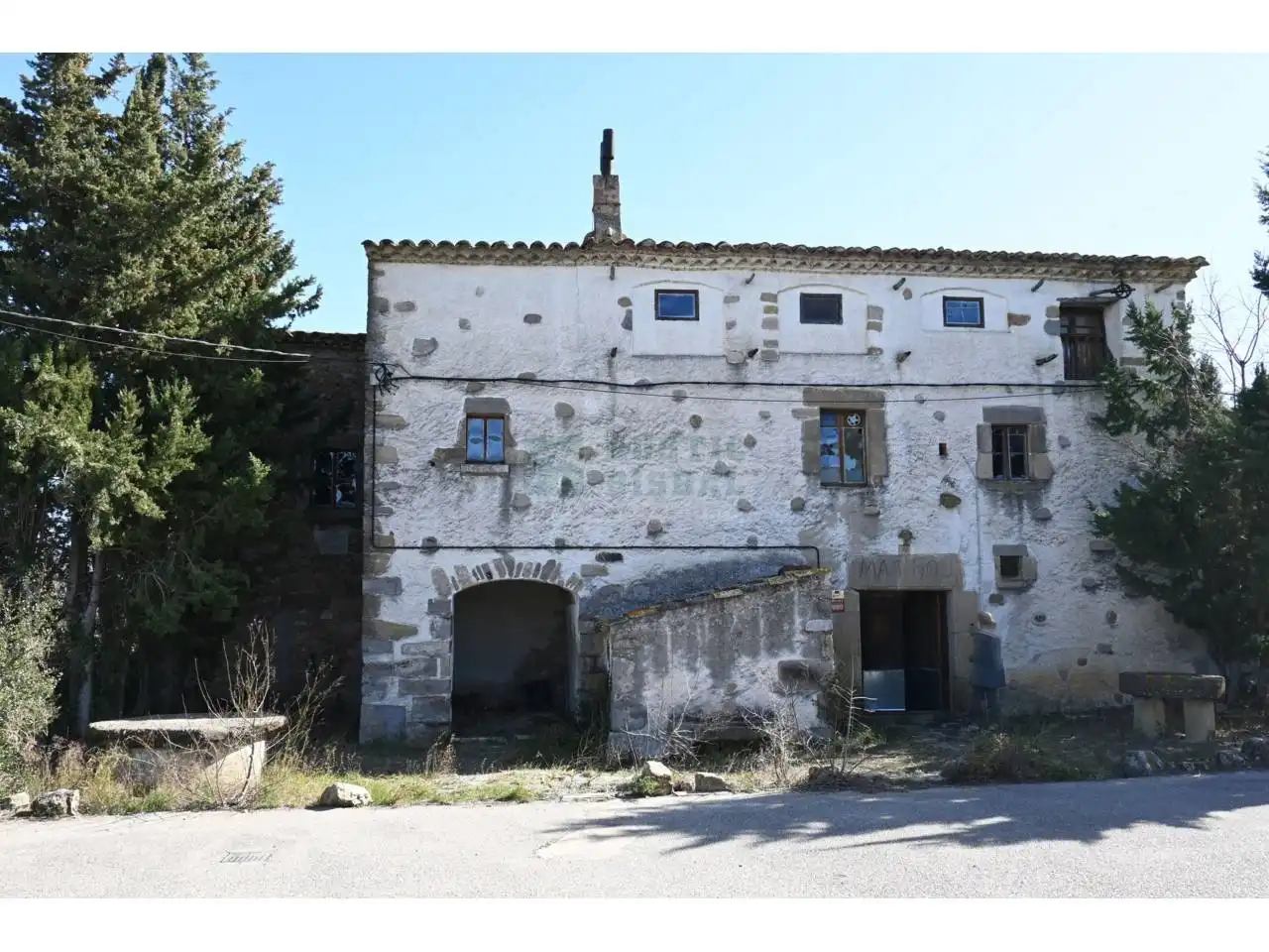 Vista exterior de Finca rústica en venta en Pontós con Jardín privado