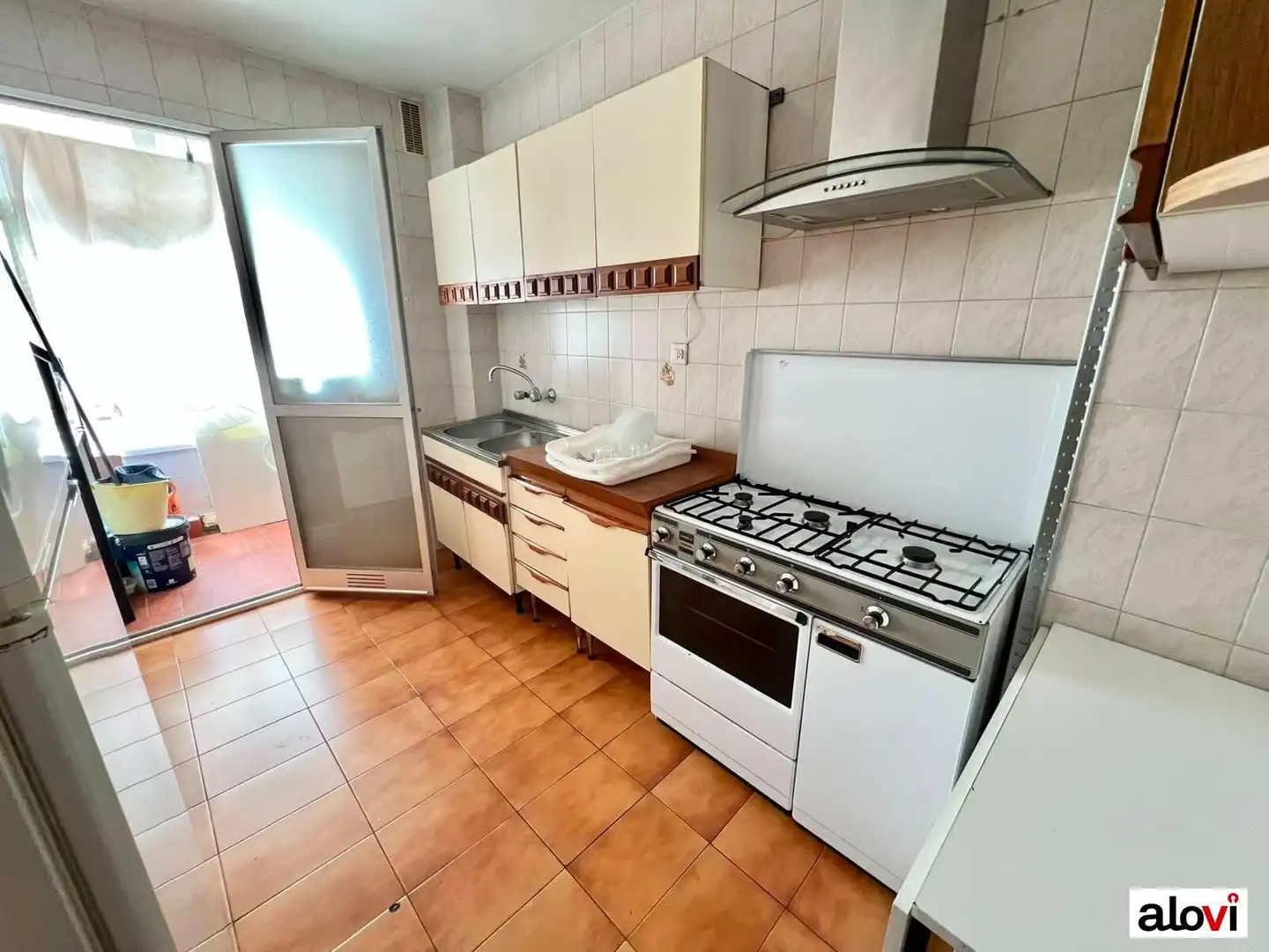 Kitchen of Flat for rent in Granada  with Furnished