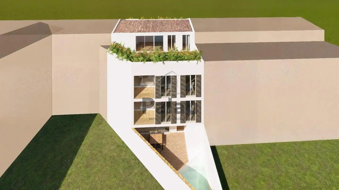 Vista exterior de Dúplex en venda en Maó - Mahón amb Terrassa i Balcó