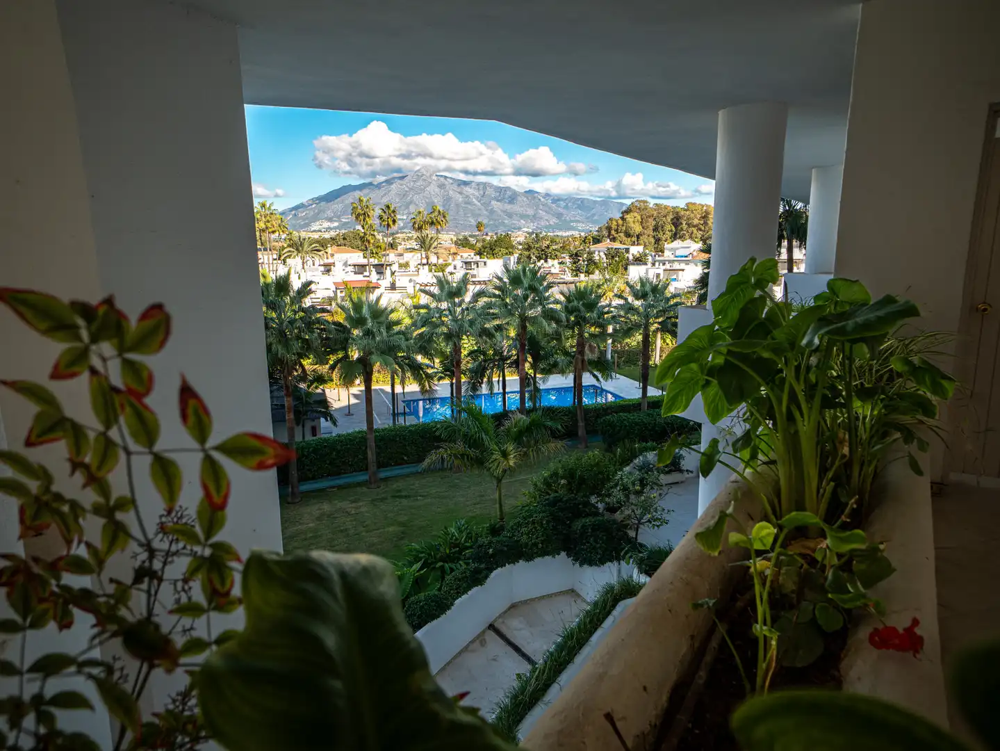 Jardí de Apartament en venda en Marbella amb Calefacció, Terrassa i Piscina