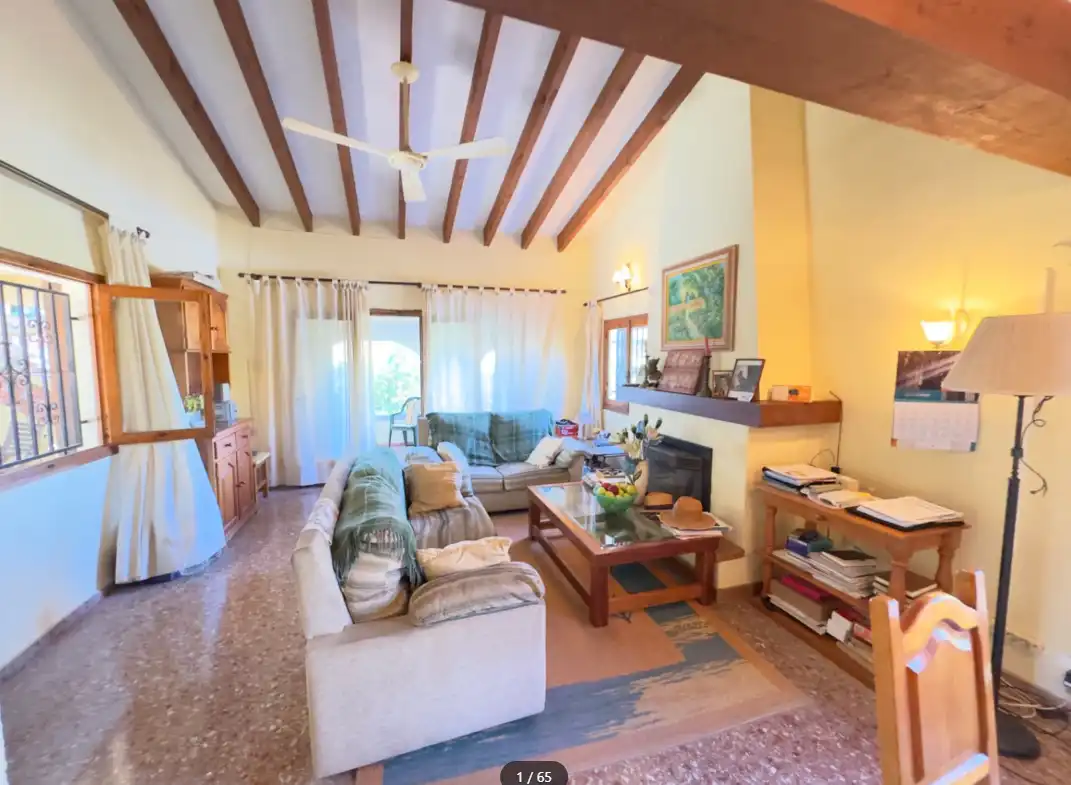 Wohnzimmer von Haus oder Chalet zum Verkauf in Dénia mit Terrasse, Abstellraum und Schwimmbad