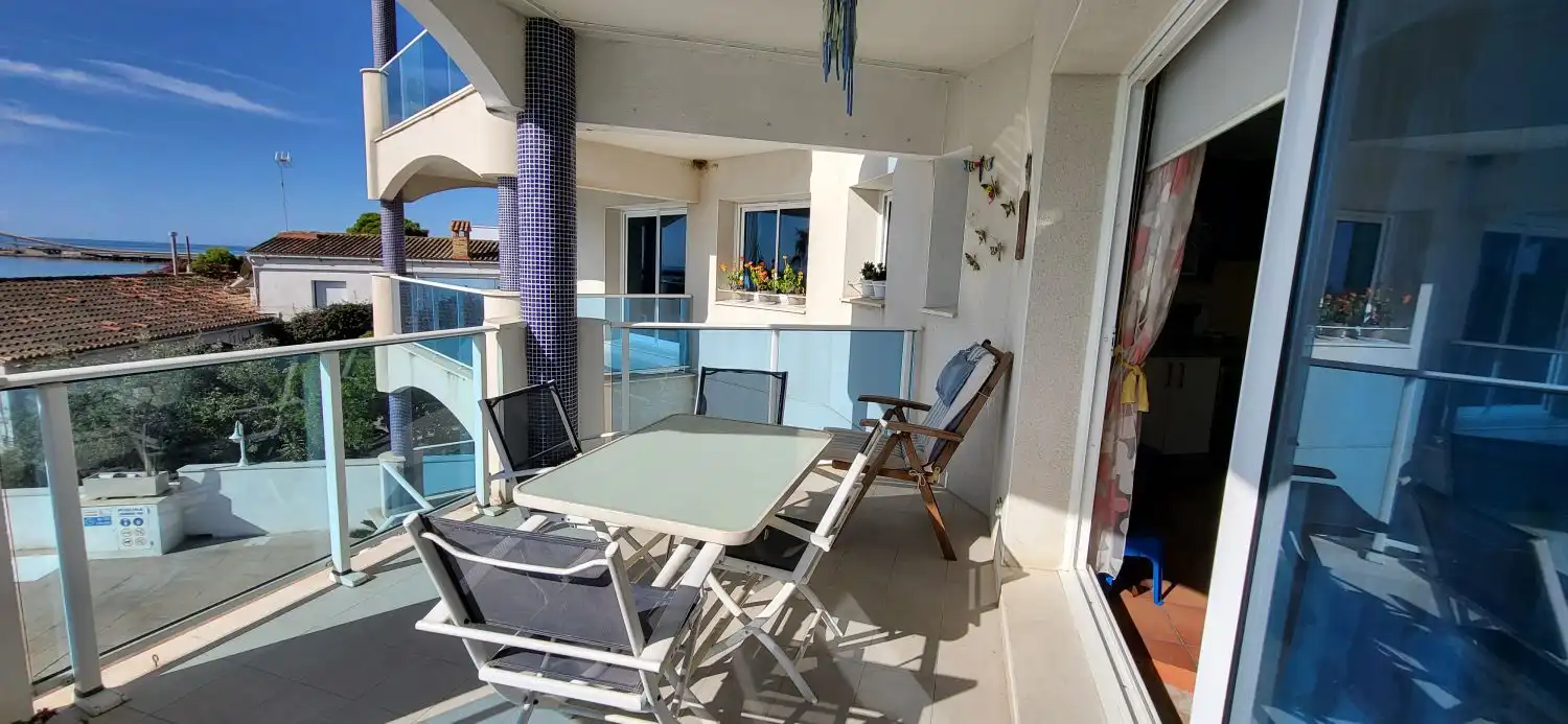 Terrasse von Wohnungen zum Verkauf in Alcanar mit Klimaanlage, Terrasse und Abstellraum