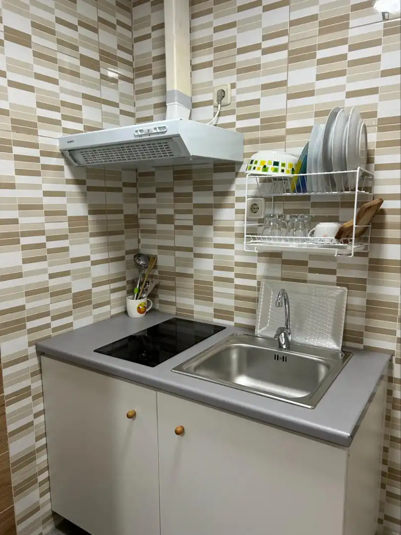 Küche von Wohnung zur Miete in L'Hospitalet de Llobregat mit Klimaanlage, Heizung und Möbliert