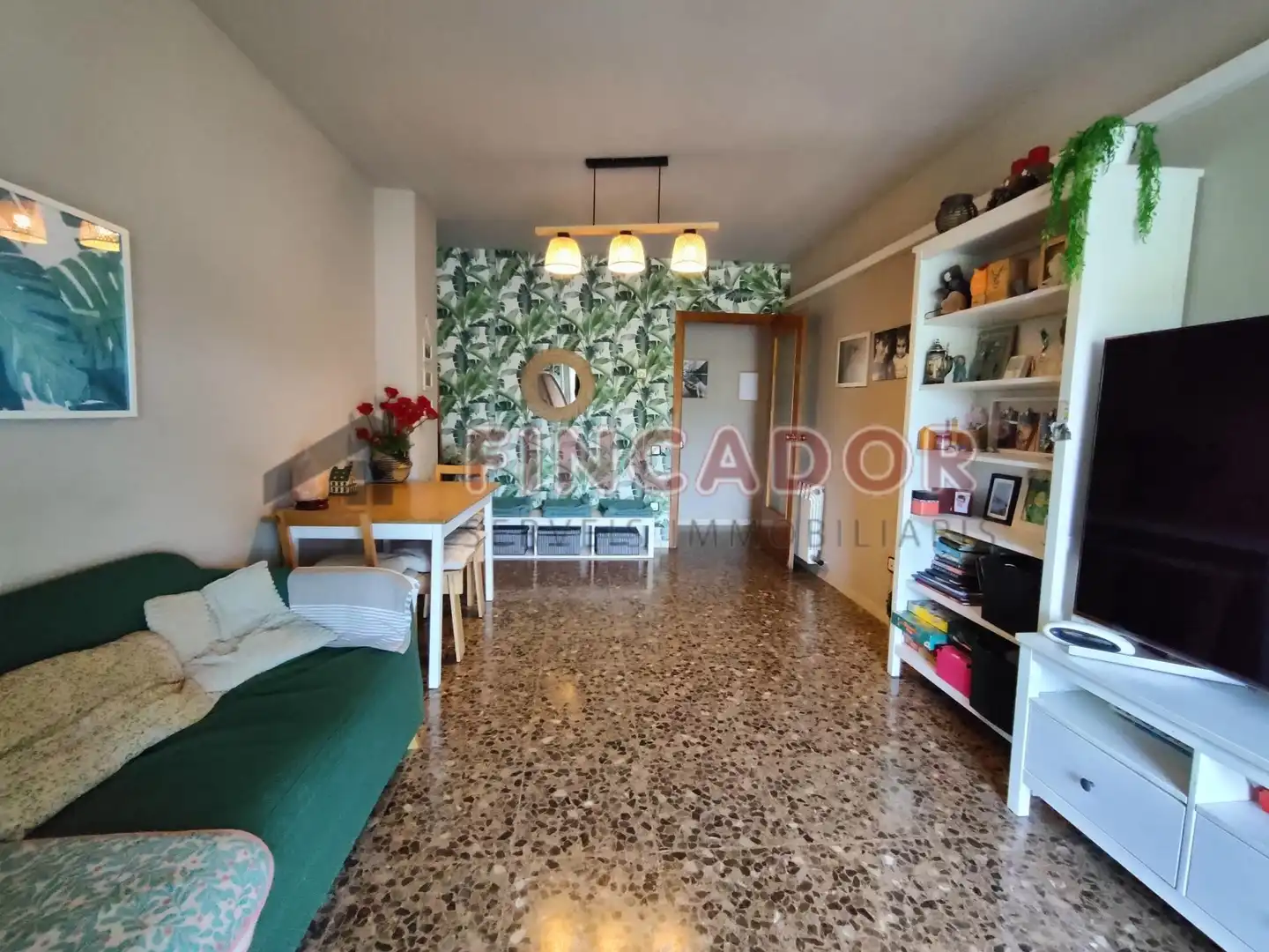 Sala d'estar de Pis en venda en Terrassa amb Aire condicionat, Calefacció i Parquet