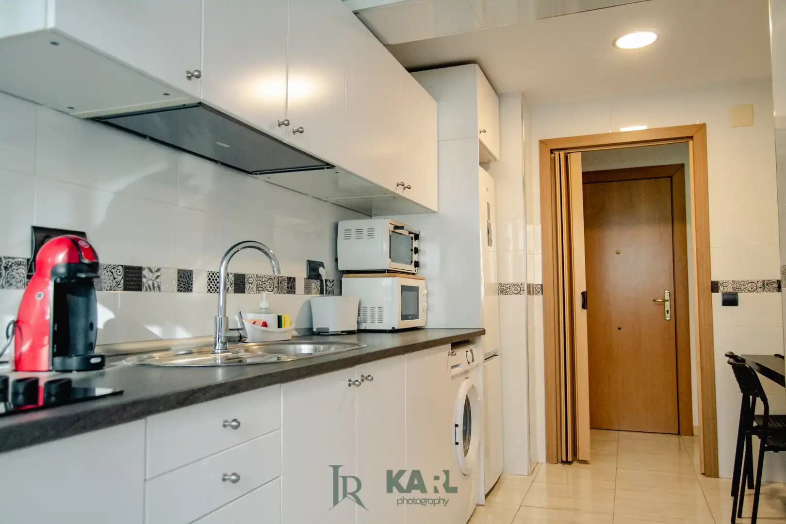Cocina de Piso de alquiler en Málaga con Aire acondicionado y Amueblado