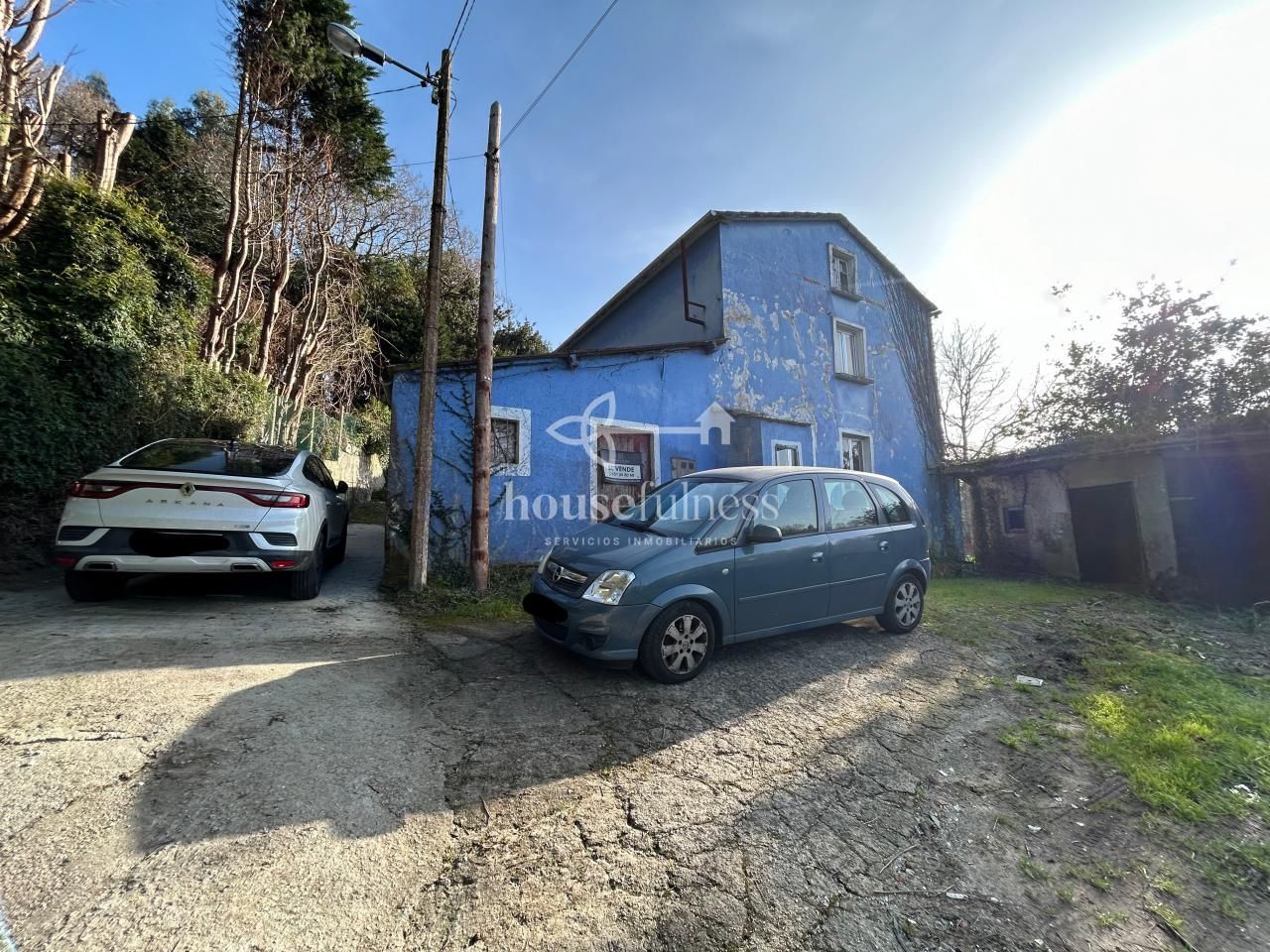 Vista exterior de Casa o xalet en venda en Ferrol amb Jardí privat, Terrassa i Traster