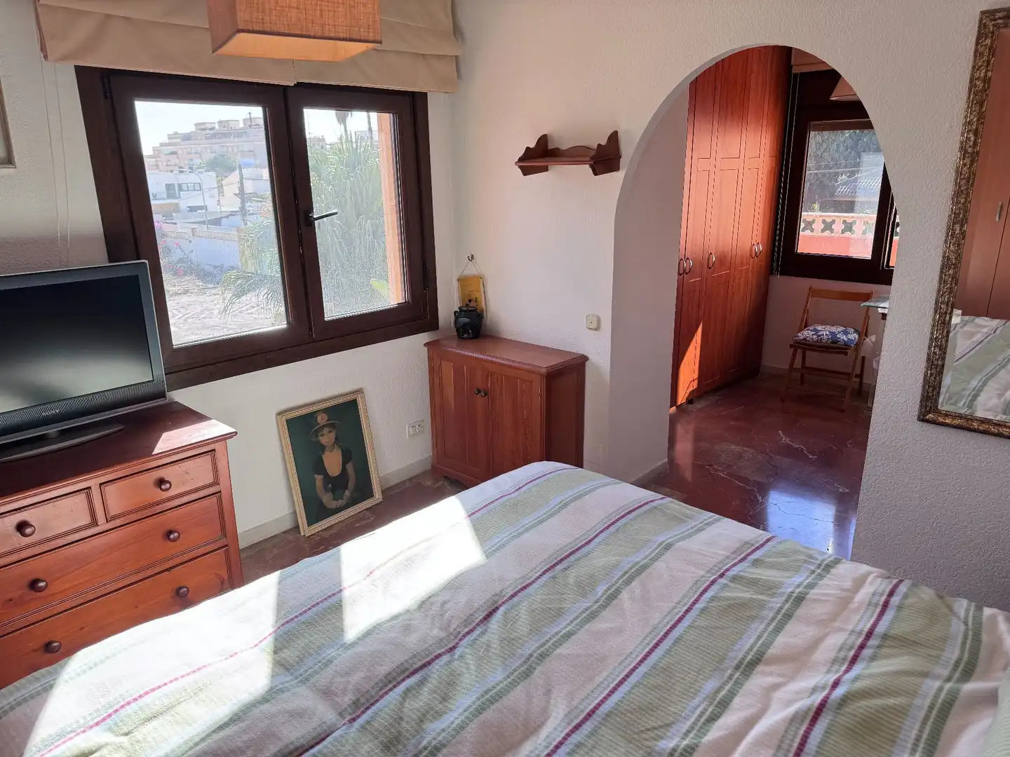 Bedroom of Houses for sale in Roquetas de Mar  with Air Conditioner, Storage room and Swimming Pool