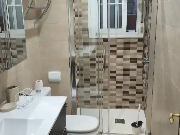 Bathroom of Flat for sale in Vélez-Málaga  with Air Conditioner, Private garden and Storage room