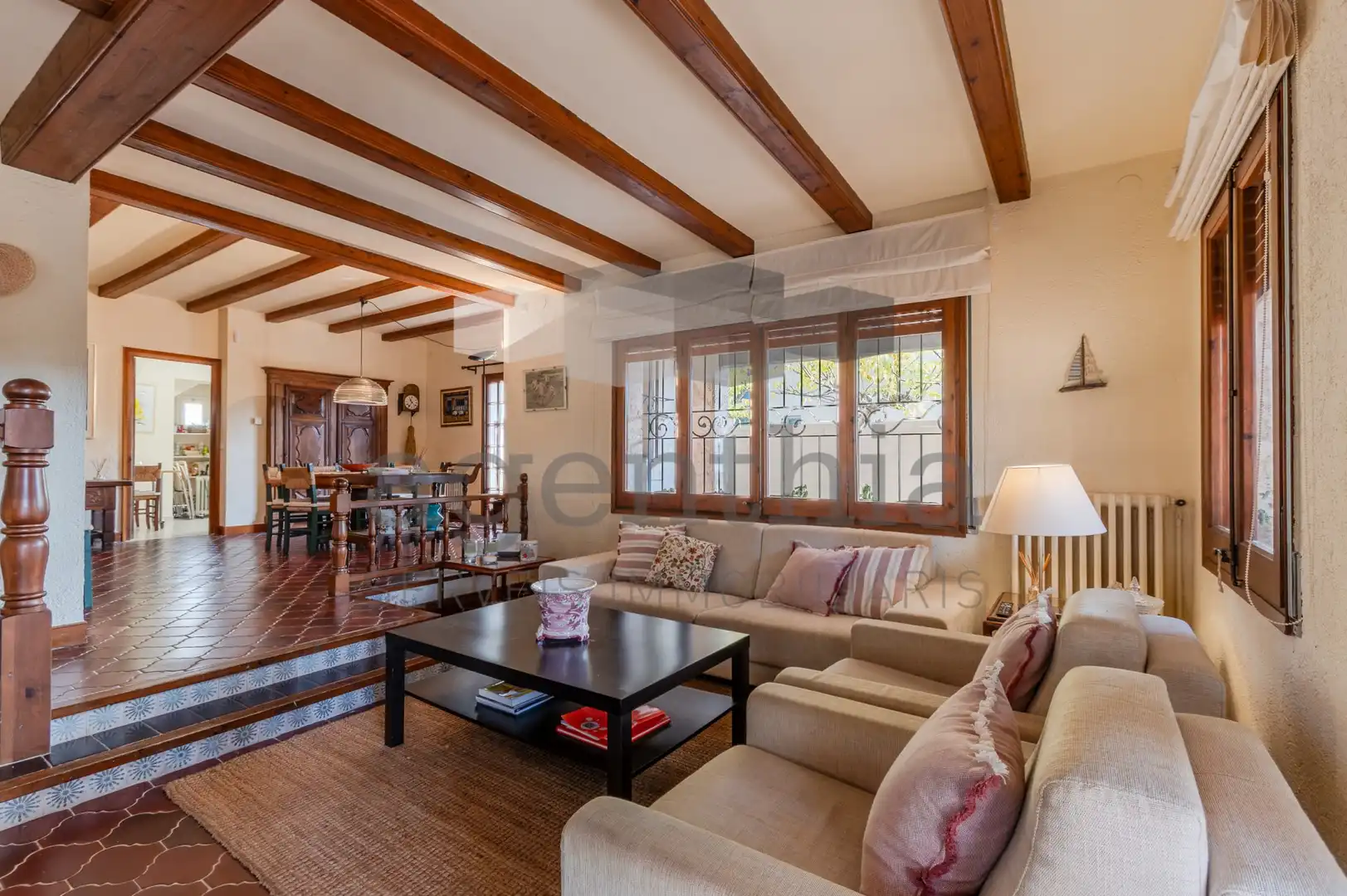 Sala de estar de Casa o chalet en venta en Castell d'Aro, Platja d'Aro i s'Agaró con Aire acondicionado, Calefacción y Trastero