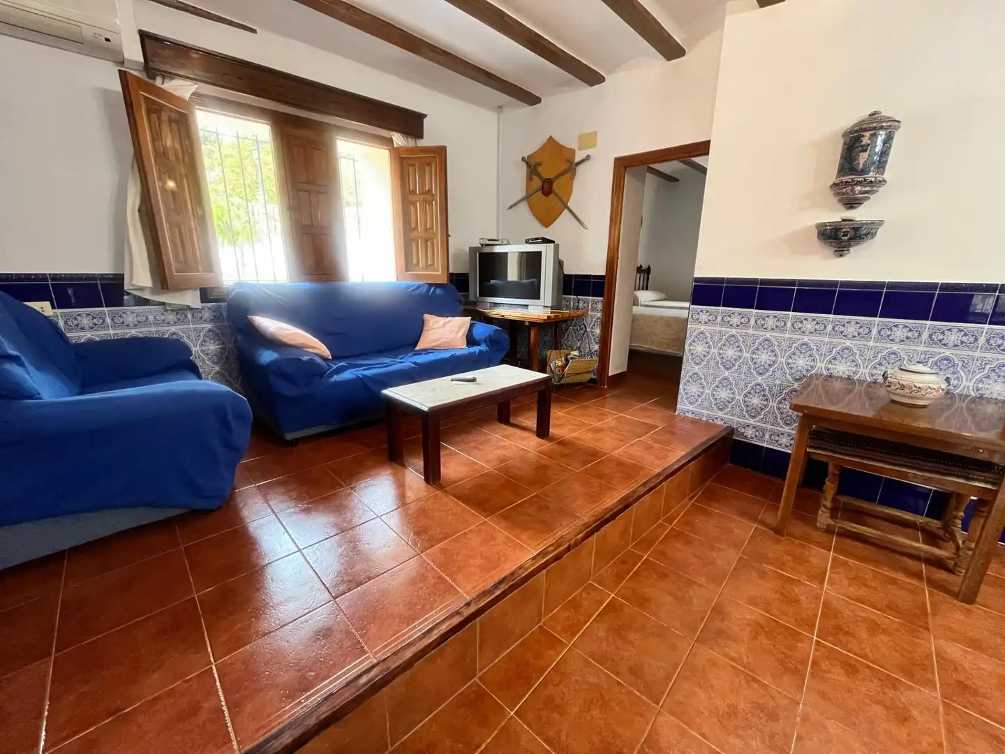 Sala de estar de Finca rústica en venta en Cehegín