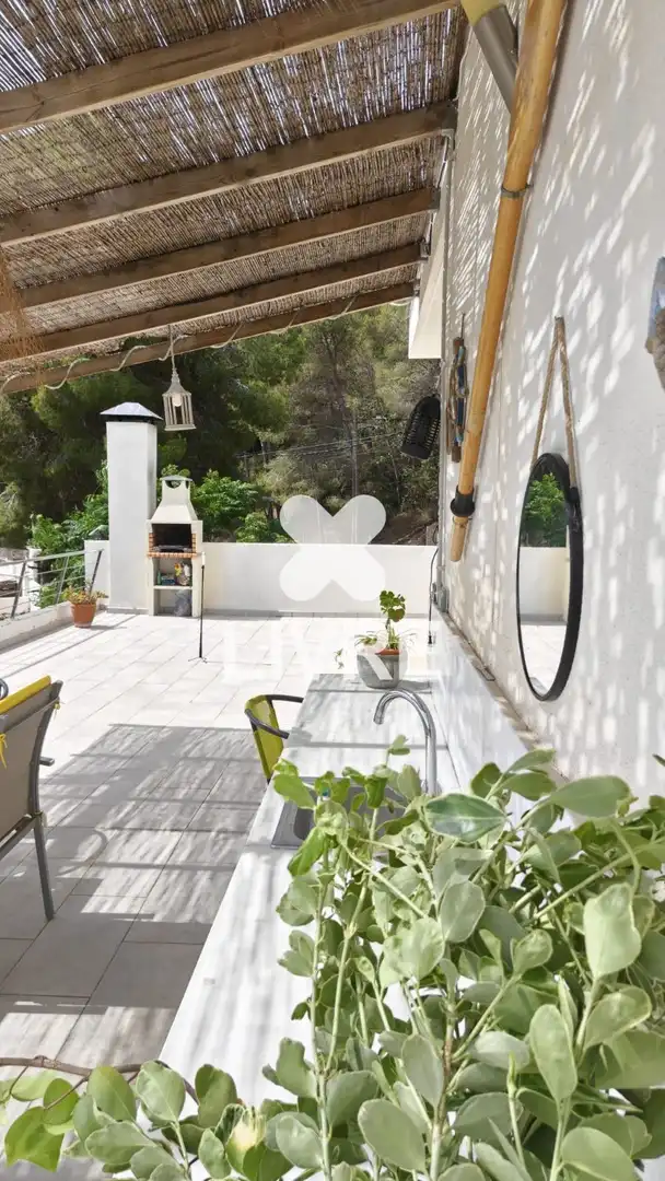 Terraza de Casa o chalet en venta en Cunit con Aire acondicionado, Calefacción y Piscina
