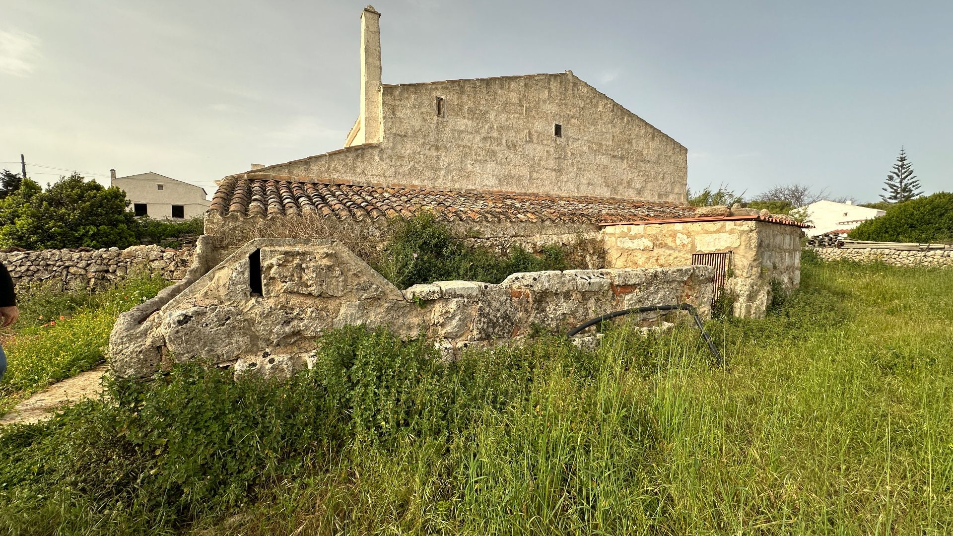 Exterior view of Country house for sale in Sant Lluís  with Heating, Private garden and Terrace