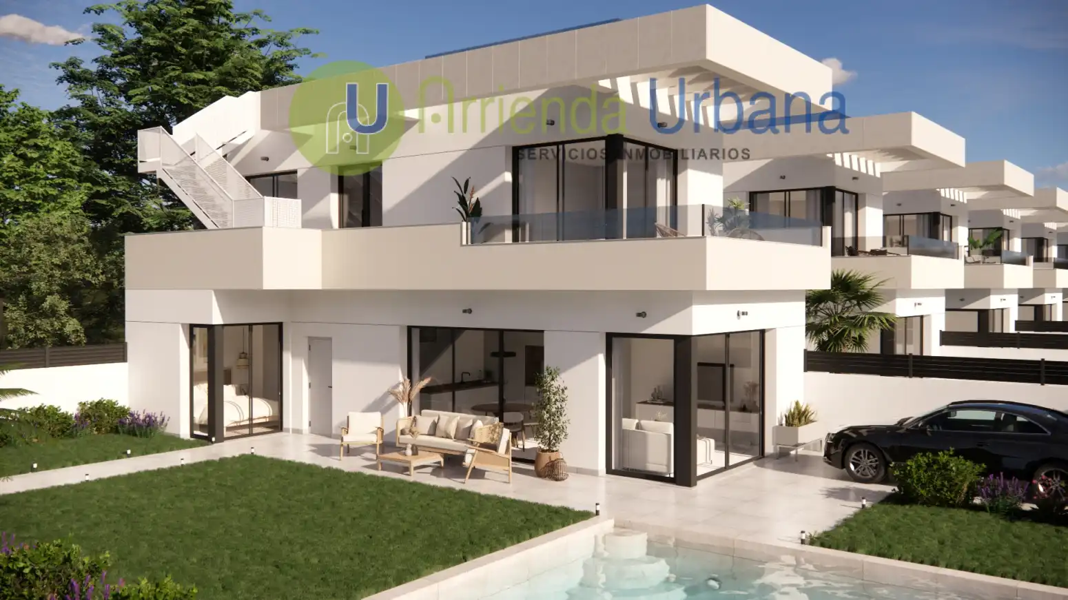 Casa aparellada amb terrassa en venda a Montesinos Los - calle Amapola, imagen 3