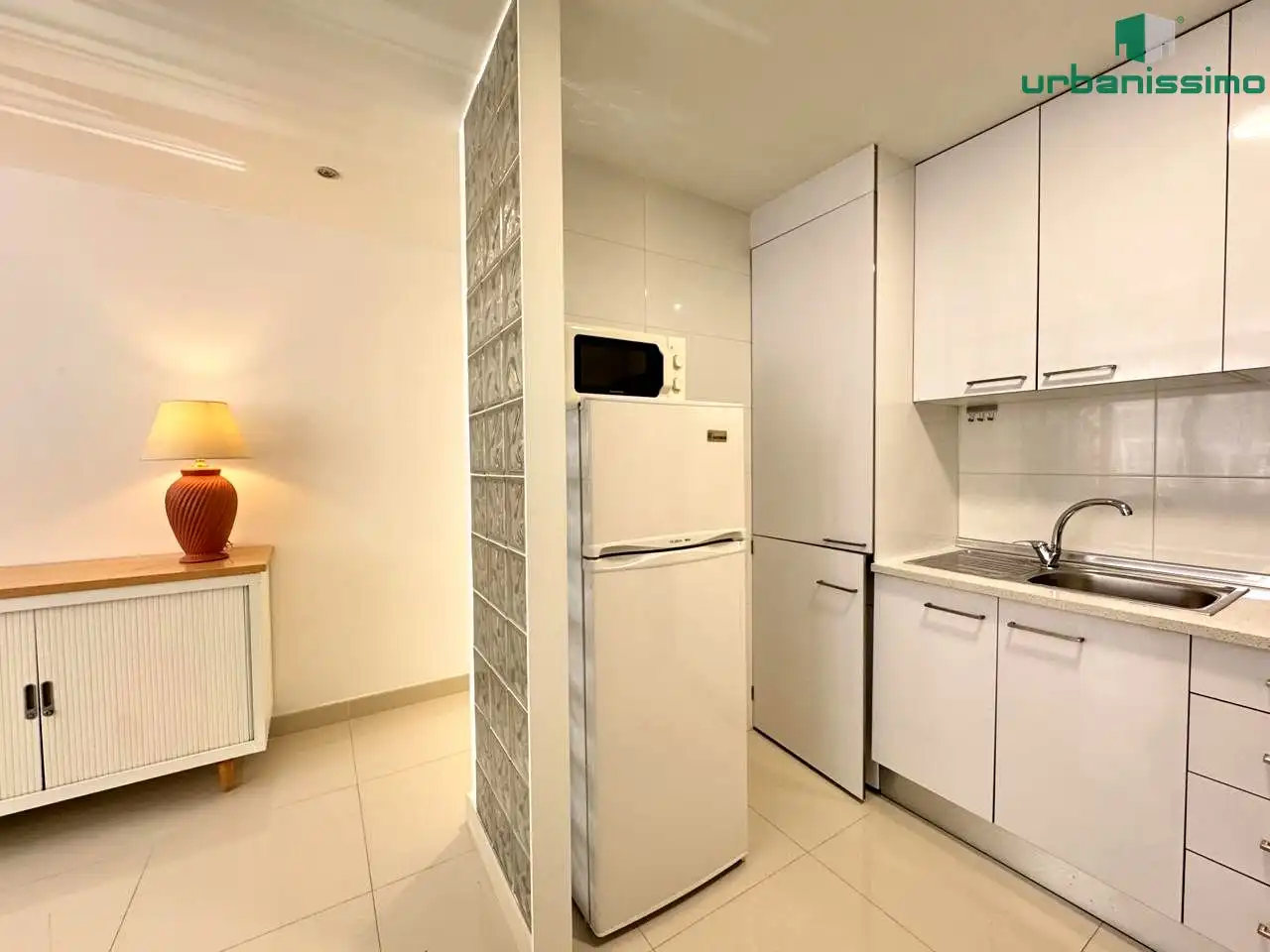 Kitchen of Apartments for rent in Madrid  with Air Conditioner, Heating and Furnished