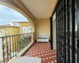 Balcony of Attic for sale in Torrevieja  with Private garden, Terrace and Furnished