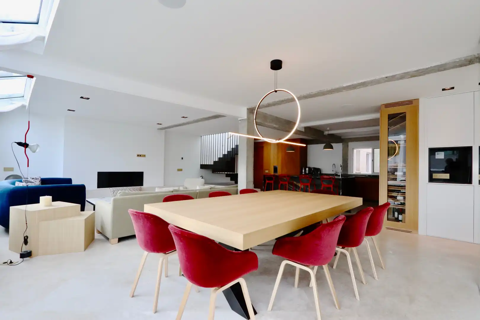 Dining room of Attic for sale in Madrid  with Air Conditioner, Heating and Parquet flooring