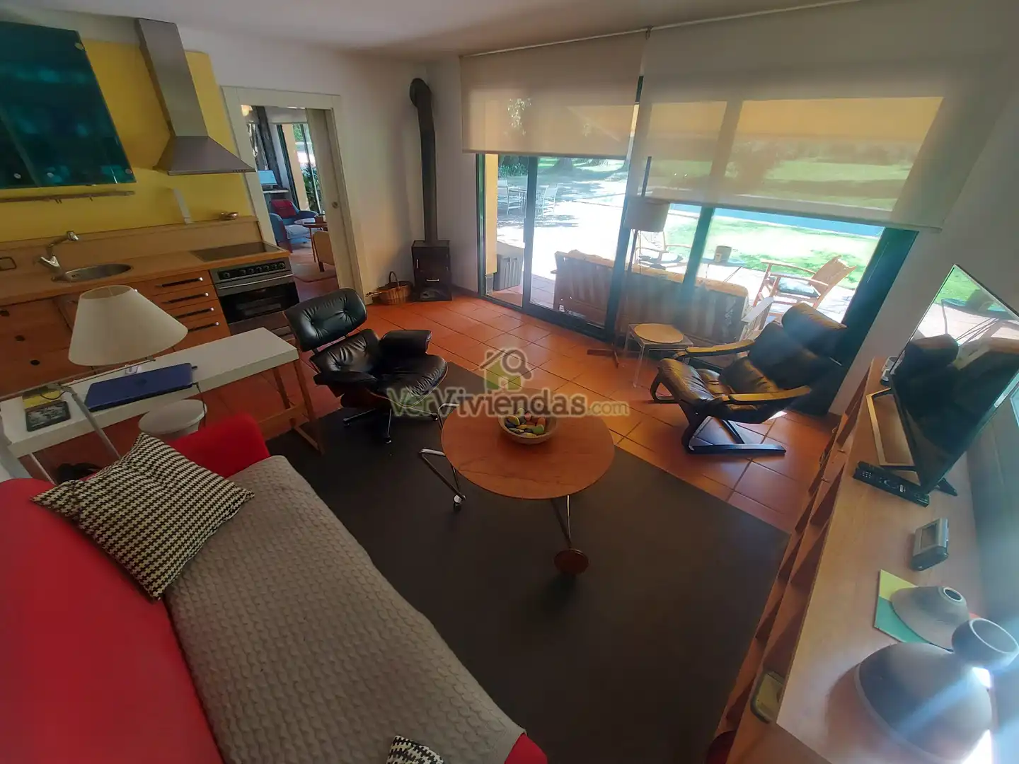 Sala d'estar de Casa o xalet en venda en Piera amb Jardí privat, Terrassa i Piscina