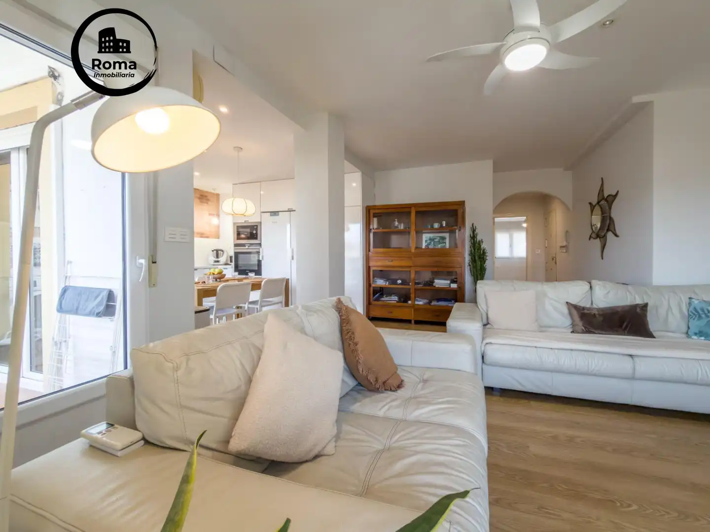 Living room of Flat for sale in Churriana de la Vega  with Air Conditioner, Heating and Terrace