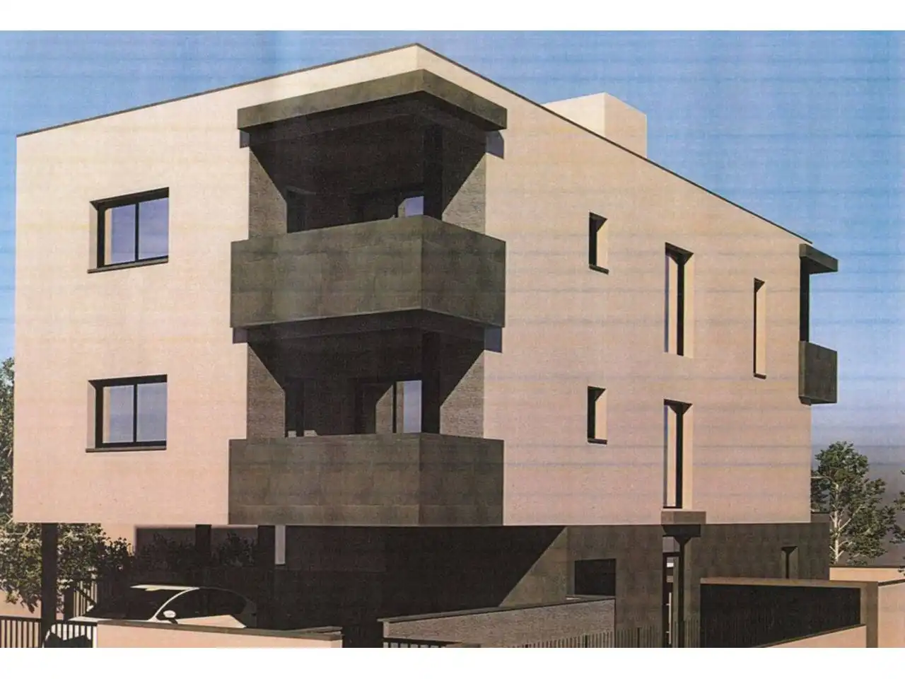 Vista exterior de Ático en venta en Cerdanyola del Vallès con Parquet y Terraza