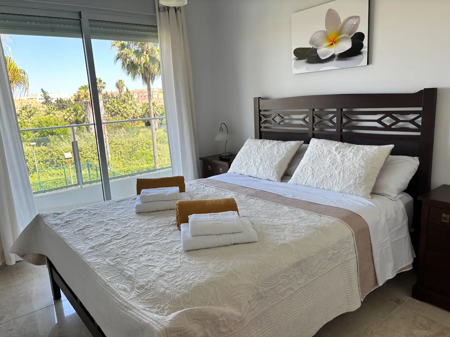 Bedroom of Apartments for rent in Dénia  with Air Conditioner, Terrace and Furnished